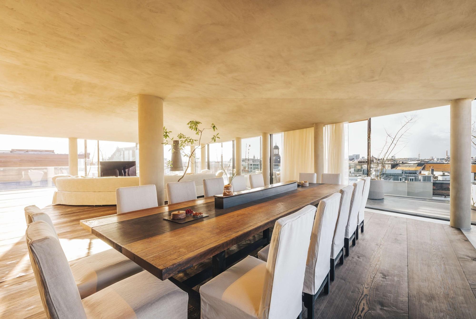 โรงแรมไบเออริเชอร์โฮฟ มิวนิก ภายนอก รูปภาพ The dining room
