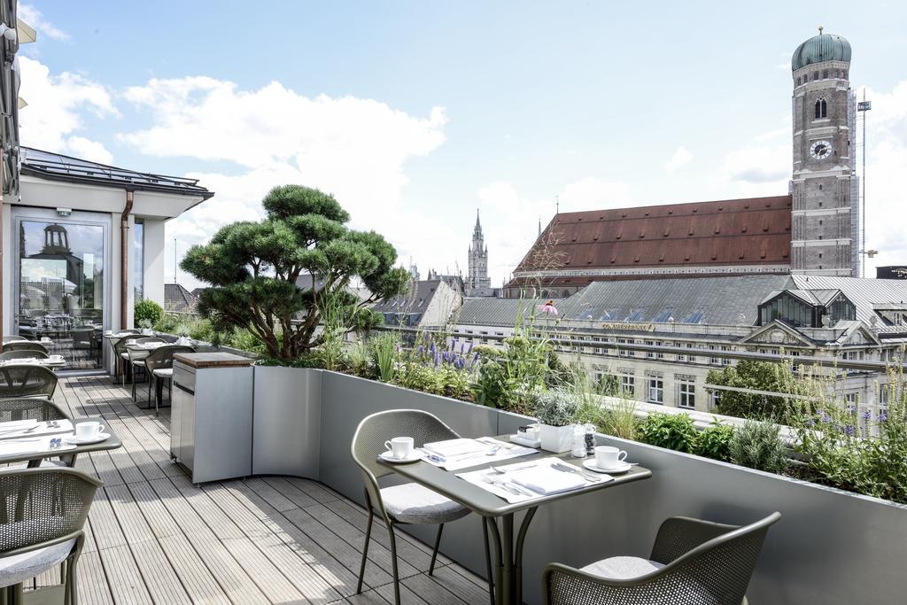 โรงแรมไบเออริเชอร์โฮฟ มิวนิก ภายนอก รูปภาพ The Terrace at the Mandarin Oriental Munich